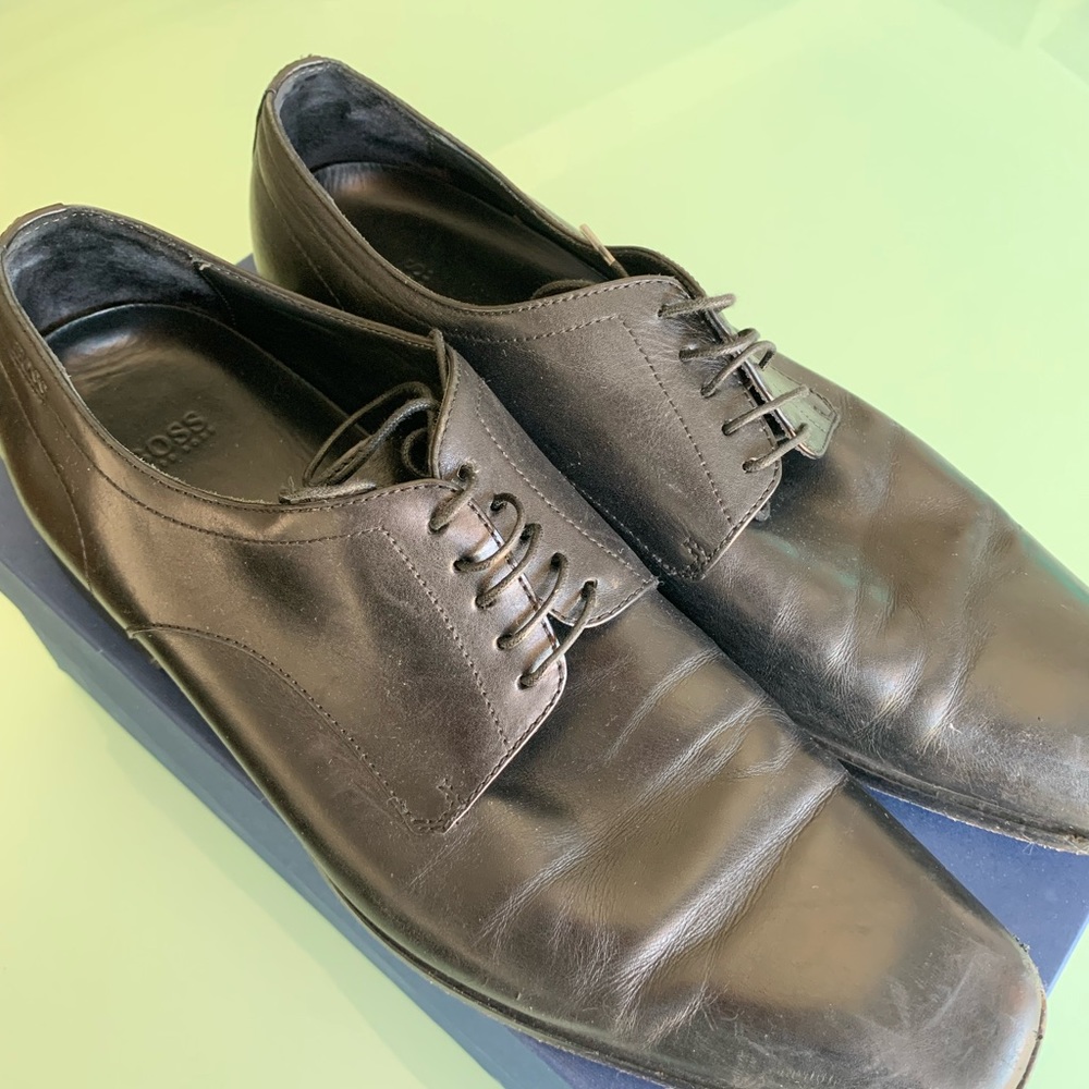 Beautiful dress leather shoes